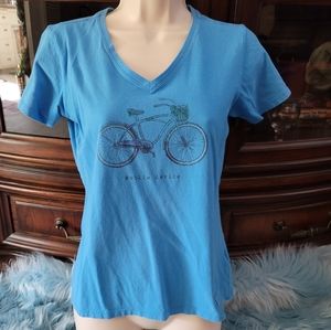 Life is Good Bike Lover Tee Women's Small